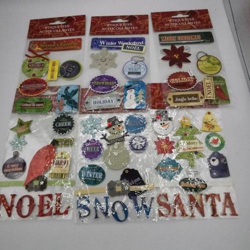 Stickers de Noël - Choix aléatoire on Productcaster.