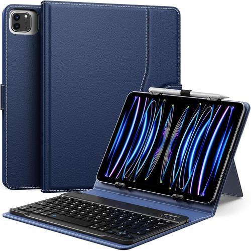 Étui Clavier Universel Compatible Avec Tablette, Coque Clavier Blue... on Productcaster.