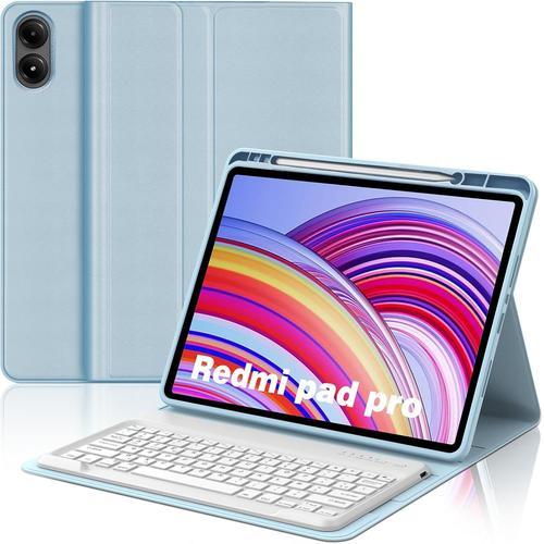 Coque Clavier Pour Pad Pro 12.1 Pouces 2024, Azerty Français Clavie... on Productcaster.