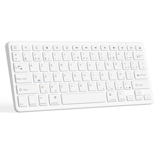 Clavier Sans Fil Bluetooth,Français Clavier Wireless Rechargeable,C... on Productcaster.