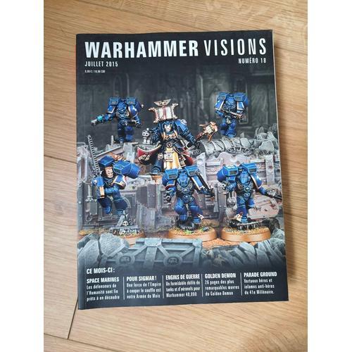 Warhammer Visions. Juillet 2015. N°18 on Productcaster.