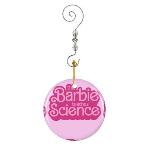 Ornements de Noël Cette Barbie enseigne les sciences STEM Barbie ca... on Productcaster.