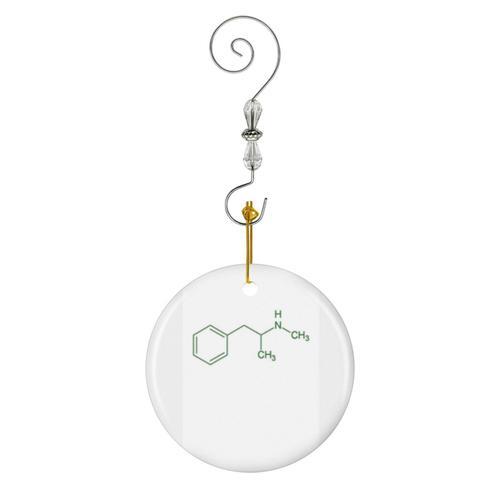 Ornements de Noël Mathématiques de méthamphétamine en Céramique ave... on Productcaster.