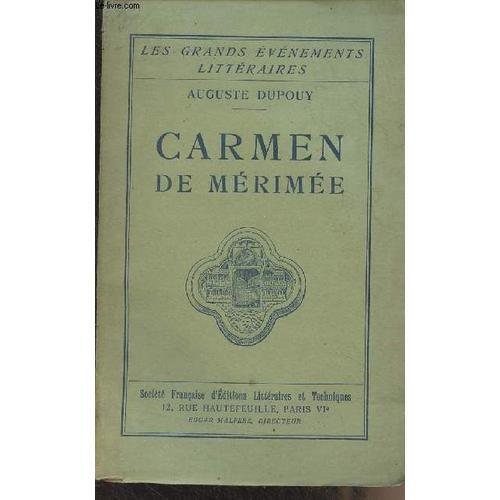 Carmen De Mérimée - Les Grands Événements Littéraires on Productcaster.