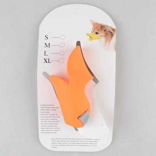 Muselière En Silicone Pour Chien,Masque De Canard,Anti-Morsure,Anti... on Productcaster.