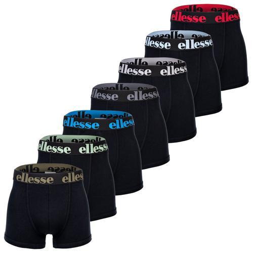 Ellesse Hommes Boxer, Lot De 7 - Yema 7 Pack Boxer, Logo, Cotton St... on Productcaster.