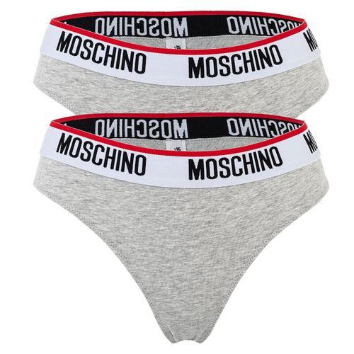 Moschino Hipsters Pour Dames 2 Pack - Briefs, Sous-Vêtements, Coton... on Productcaster.