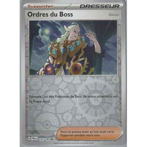 Carte Pokémon - Ordre Du Boss - 172/193 - Holo-Reverse - Ev2 Evolut... on Productcaster.