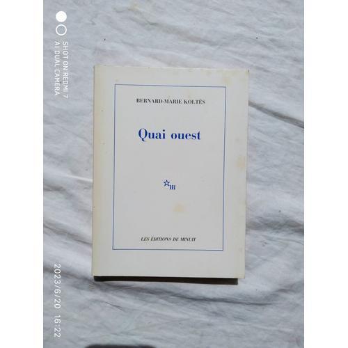 Bernard-Marie Koltès, Quai Ouest, Les Editions De Minuit, 1985 on Productcaster.