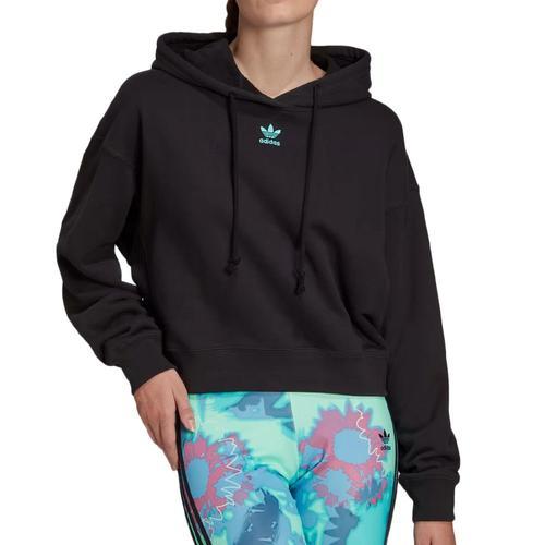 Sweat Noir Femme Adidas Hoodie on Productcaster.