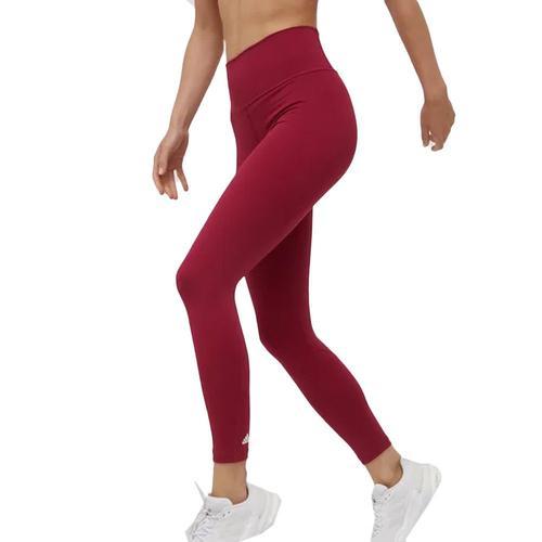 Legging Bordeaux Femme Adidas Optime 7/8 on Productcaster.