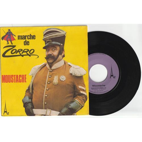 45t Sp Moustache Marche De Zorro / Hello Mickey ( Henri Salvador ) on Productcaster.