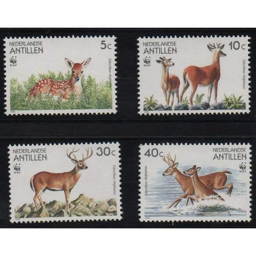 Antilles Néerlandaises Timbres Animaux En Voie De Disparition 1992 on Productcaster.