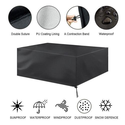 Juste De Protection Pour Meubles De Jardin,Couverture Imperméable,A... on Productcaster.