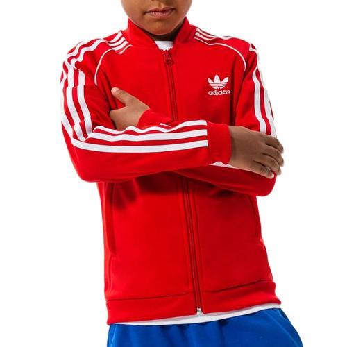 Veste De Survêtement Rouge Garçon Adidas Sst Track Top on Productcaster.