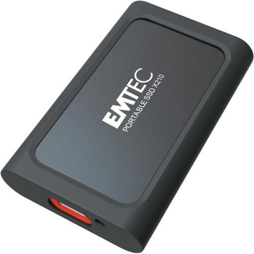 Disque Ssd Externe Usb 3.2 X210 - 512Go (Noir/Rouge) on Productcaster.