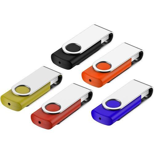 Cle Usb, Clé Usb 1Go, Clef Usb Lot De 5 Mémoire Stick 2.0 Flash Dri... on Productcaster.