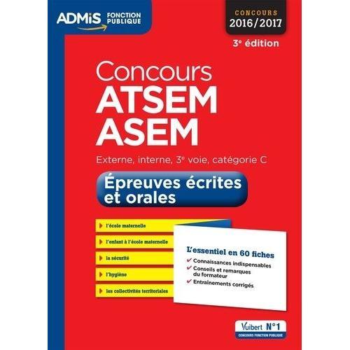 Concours Atsem/Asem - Epreuves Écrites Et Orales on Productcaster.