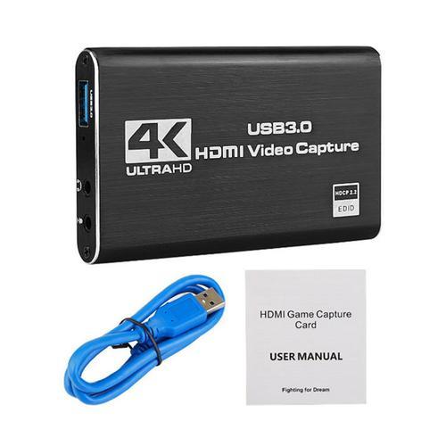 Carte D'acquisition Vidéo Compatible Hdmi Usb 4k 60hz 1080p, Plaque... on Productcaster.