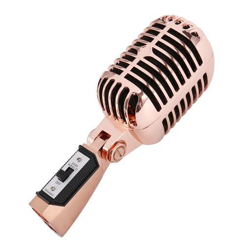 Microphone professionnel filaire Vintage classique, Microphone Voca... on Productcaster.