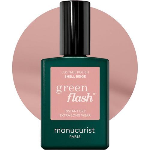 Vernis Semi Permanent Green Flash¿ Beige Shell Beige-Gel Ongle Natu... on Productcaster.