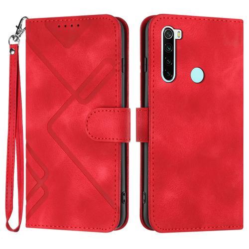 Coque Pour Xiaomi Redmi Note 8,Etui En Cuir Pu Portefeuille Magnéti... on Productcaster.