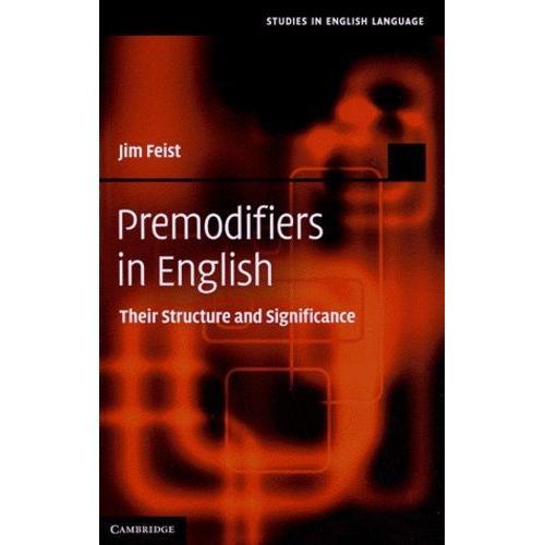 Premodifiers In English - Their Structure And Significance on Productcaster.