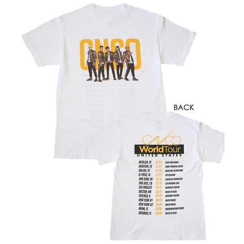 Cnco T Shirt Cnco Band Photo White T-Shirt on Productcaster.