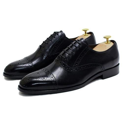 Chaussures Oxford Grises Carrées Pour Hommes,Style Britannique Clas... on Productcaster.