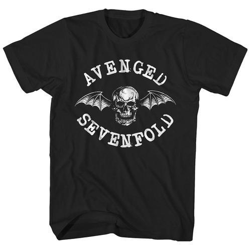 Avenged Sevenfold T Shirt Deathbat Logo Avenged Sevenfold T-Shirt on Productcaster.