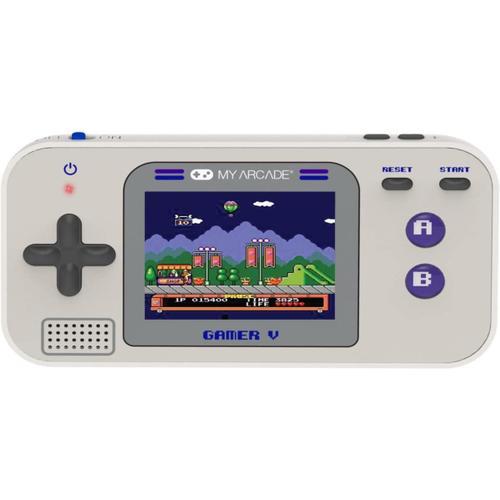 My Arcade- Gamer V Classique Console Portable Gaming - Gris/Violet on Productcaster.