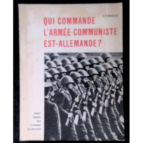 Qui Commande L'armée Communiste Est-Allemande? on Productcaster.