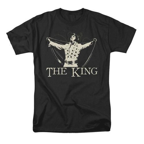 Elvis Presley Ornate King T-Shirt on Productcaster.