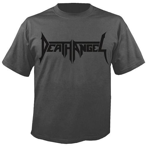 Death Angel Logo Grey T Shirt on Productcaster.