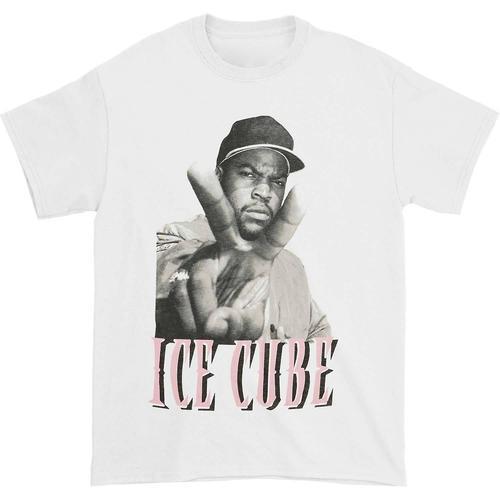 Ice Cube Pink Ice Cube Peace T-Shirt on Productcaster.