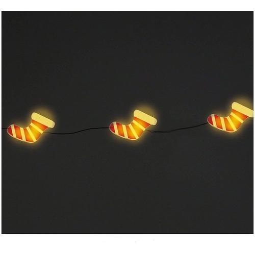 Couronne avec le Père Noël Led Bottes 20 on Productcaster.