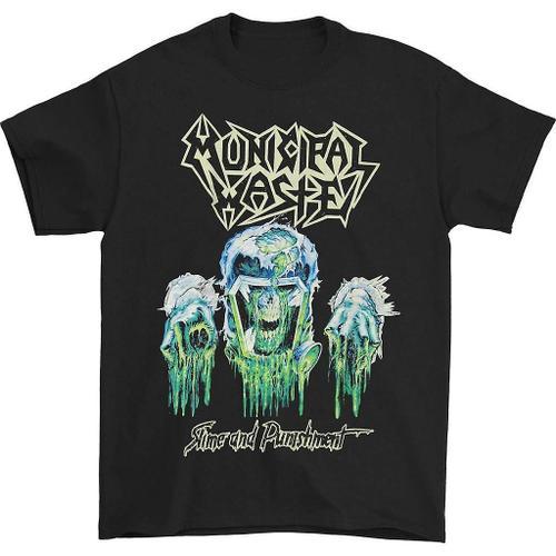 Municipal Waste Slime And Punishment T-Shirt on Productcaster.