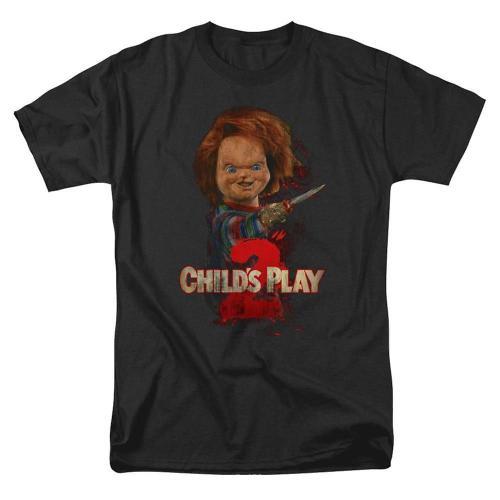 Child's Play Heres Chucky T-Shirt on Productcaster.