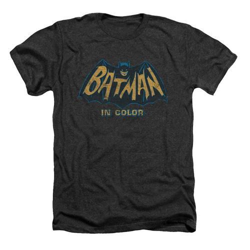 Batman In Color Heather T-Shirt on Productcaster.