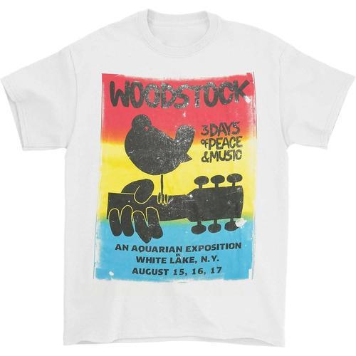 Woodstock White Lake T-Shirt on Productcaster.