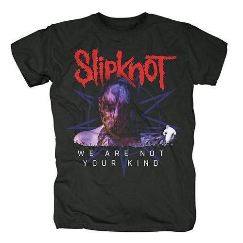 Slipknot We Are Not Your Kind Bold Letters T Shirt on Productcaster.