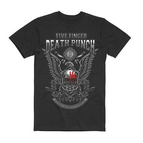 Five Finger Death Punch Fortis Fortuna Adiuvat 2020 Tour Tee T Shirt on Productcaster.