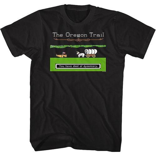 You Have Died Of Dysentery Oregon Trail T-Shirt on Productcaster.