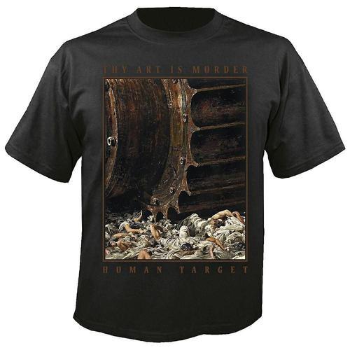 Thy Art Is Murder Human Target T Shirt on Productcaster.