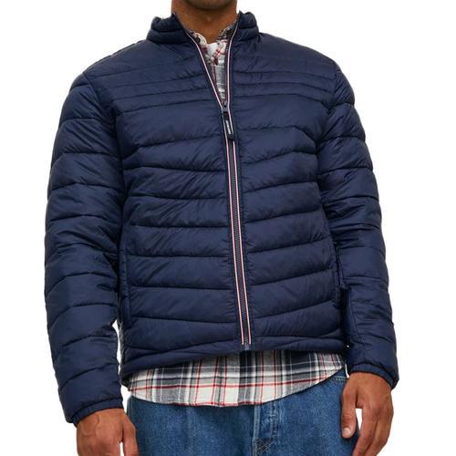 Doudoune Marine Homme Jack & Jones Hero Puffer on Productcaster.