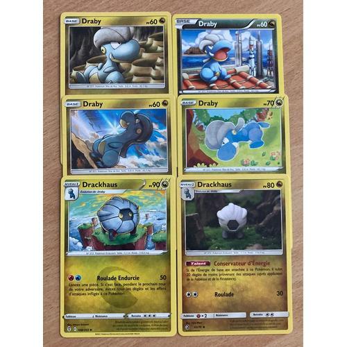 (3281) 4x Draby + 2x Drackhaus (Pokemon) on Productcaster.