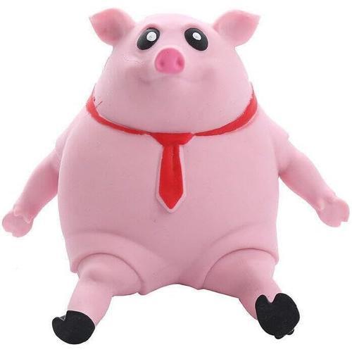 Pig Toy Figure For Kids And Adults,Stress Squeeze Toy, Decompress A... on Productcaster.