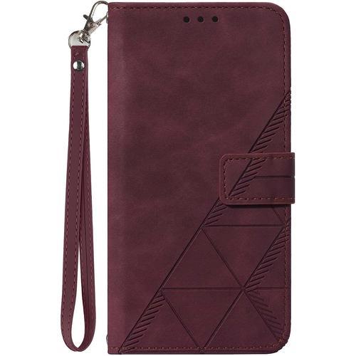 Pochette Pour Téléphone En Cuir Premium Compatible Avec Samsung Gal... on Productcaster.