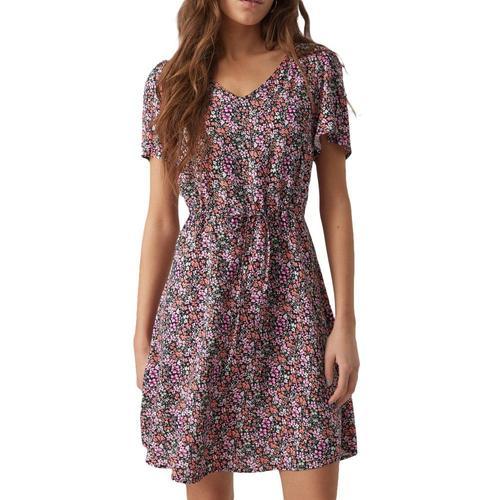 Robe Rose À Motifs Femme Vero Moda Easy on Productcaster.