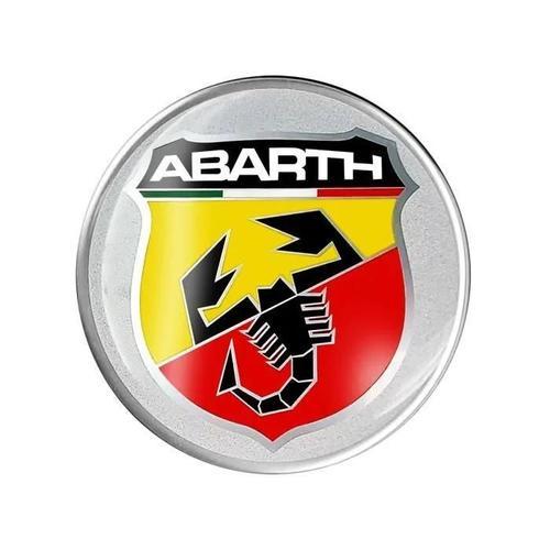 Autocollant 3d - Abarth - Écusson - Diamètre 75 Mm - Flexible - Rés... on Productcaster.